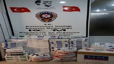 Kaçak Sigara Operasyonu Tosya'da Gerçekleşti