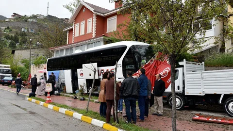 Malatya'dan Rize'ye Giden Otobüs Kazası