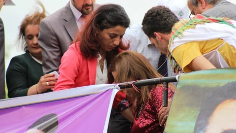 Kahramanmaraş'ta HDP Mitinginde Baygınlık Geçirildi