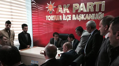 İbrahim Aydemir Tortum'da Açıklamalarda Bulundu