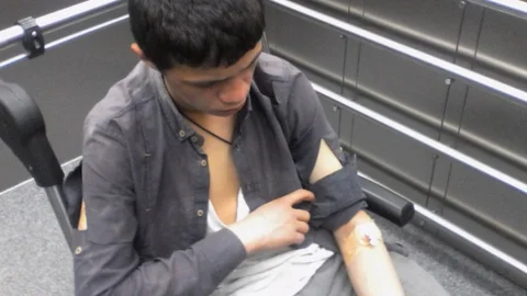 Siirt'te Çocuk Darp Edildi