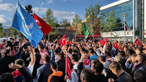 Bolu'da Ülkücülerin Tepkisi Büyüyor