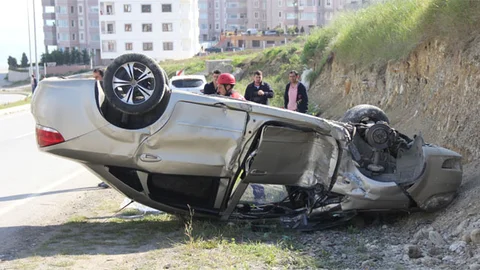 Samsun'da Öğrenci Servisi Kazası