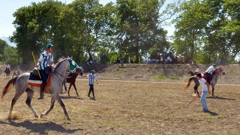 Kestel'de Cirit Gösterileri Yapıldı