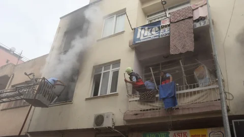 Mersin'de Yangın Paniği Yaşandı