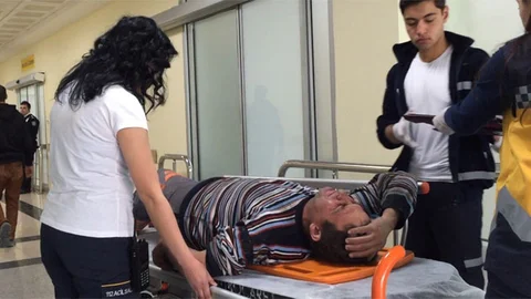 Kayseri'de Temizlik İşçisi Yaralandı