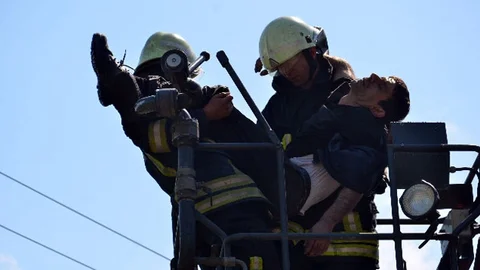 Tekirdağ'da Tekstil Fabrikasında Yangın