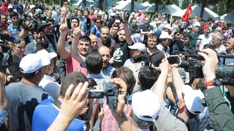 Soma'da Maden Şehitliği Anması Gerginliği