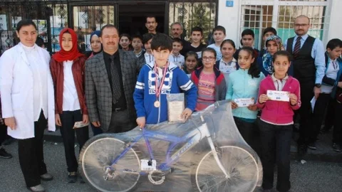 Tokat'ta Öğrencilere Ödülleri Verildi