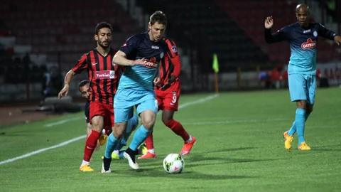 Çaykur Rizespor Gaziantepspor'u Yendi