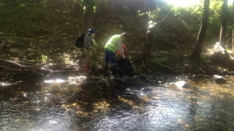 Balıkesir'de Dere Temizliği Devam Ediyor
