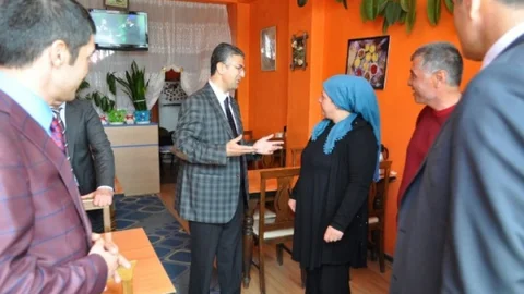 MHP Adayları Narman’da Coşkuyla Karşılandı