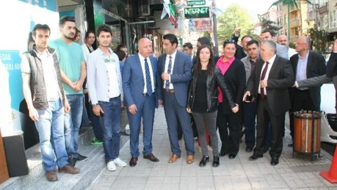 Akın Kaymak, Devrek'ten Destek Talep Etti