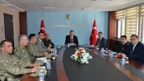 Gümüşhane'de Artan Trafik Kazaları Görüşüldü