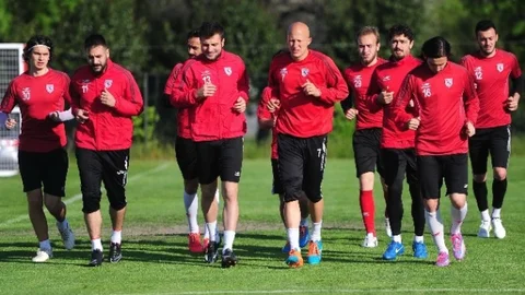Samsunspor Hazırlıklara Devam Ediyor
