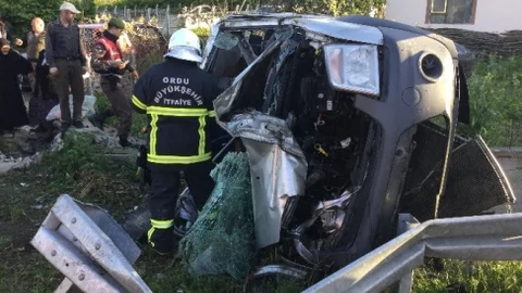 Ordu'da Trafik Kazası Yaşandı