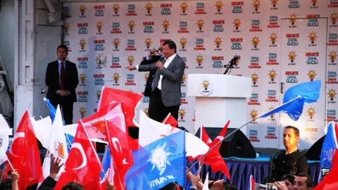 Başbakan Davutoğlu Iğdır'da Miting Düzenledi