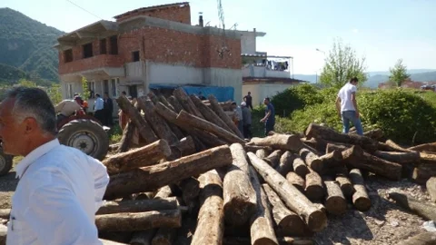Osmaneli'nde Tomruk Kazası