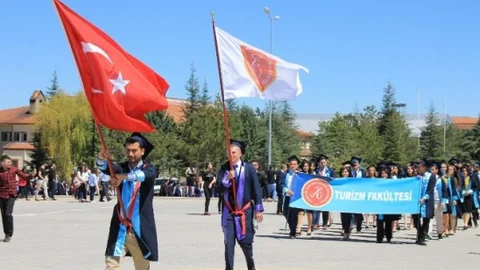 Nevşehir'de Mezuniyet Coşkusu Yaşandı