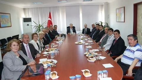 Vali Ali Fidan'a Ziyaret Gerçekleşti