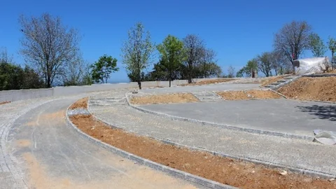Akçakoca'daki Park Projesinde Son Aşama