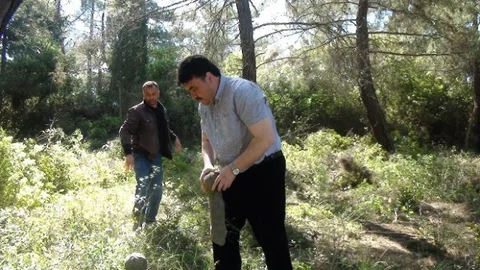 Havran'da Tarihi Mezarlık Bakımda