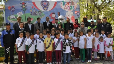 Seydişehir'de Uygulamalı Trafik Eğitimi