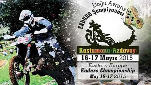 Kastamonu'da Enduro Şampiyonası Heyecanı