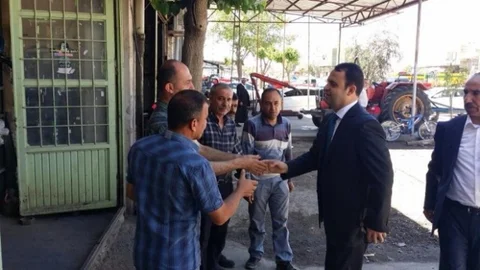 Kızıltepe'de Sanayi Esnafı Ziyareti