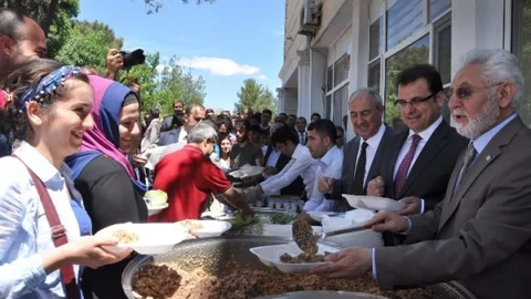 Mardin'de Bulgur Pilavı Festivali