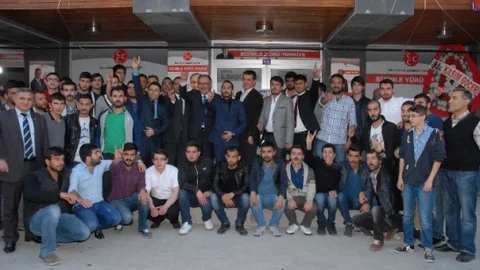 Konya'da MHP Seçim Merkezi Açıldı