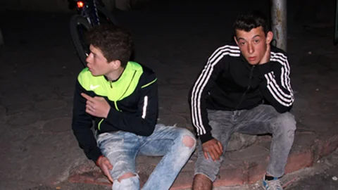 Bisikletli Gençlerin Kaza Anı Ereğli'de Yaşandı