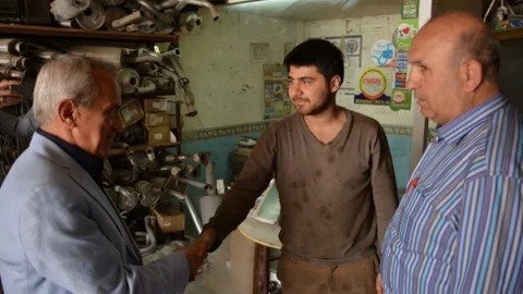 Soma'da MHP'li Coşkun'a Destek Gösterildi