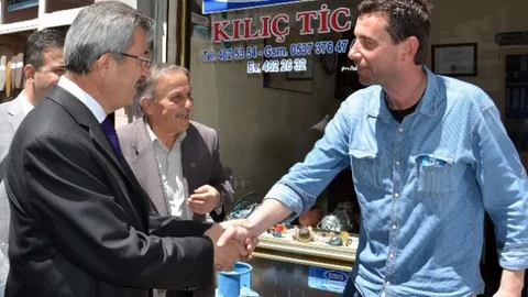 Zeynel Balkız'dan Demirci Ziyareti