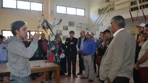 Kırşehir'de Engellilere Havacılık Turu