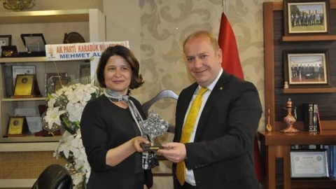 Kosova Heyeti Karabük TSO'yu Ziyaret Etti