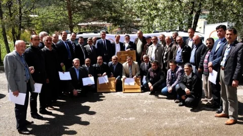 Gümüşhane'de Arıcılara Destek Projesi