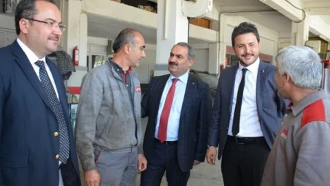 Ereğli'de Sanayi Esnafı Ziyareti