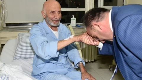 Kartepe'de Hastalara Moral Ziyareti