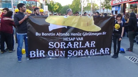 Maden Şehitleri İçin Anma Yürüyüşü