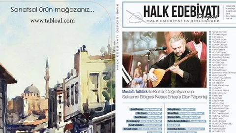 Halk Edebiyatı Dergisi Yayınlandı