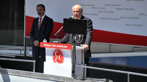 MHP Lideri Bahçeli Zonguldak'ta Konuştu