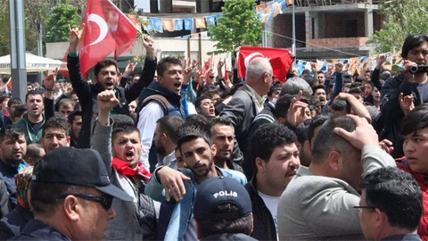 Kırşehir'de HDP Mitinginde Arbede Yaşandı