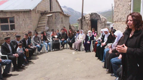 Hakkari'de Selma Irmak Ziyareti