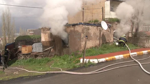 Erzurum'da Bıçaklama ve Yangın Olayı