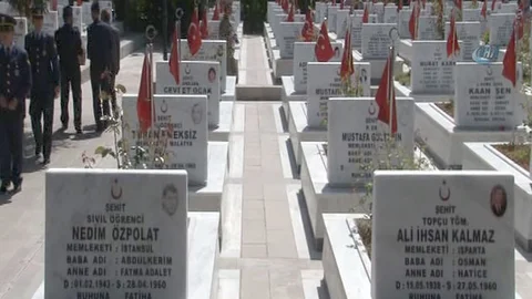 THK Hava Şehitlerini Andı