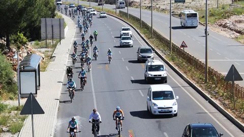 Gökova'da Bisiklet Turu Başladı