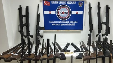 Karabük'te Av Tüfeği Ele Geçirildi