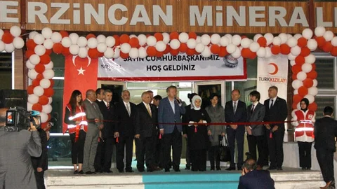 Cumhurbaşkanı Erdoğan Erzincan'da Açılış Yaptı
