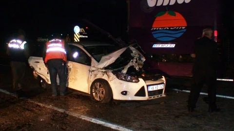 Ereğli'de Trafik Kazası 1 Yaralı